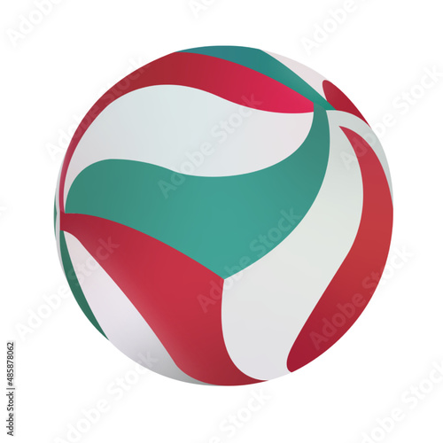 Volleyball Ball (Molten V5M4500) Illustration/Vector/Art PNG photo