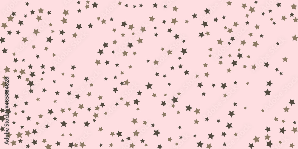 Falling stars. Flying stars illustration. Decorative element. Suitable for your design, postcards, invitations, gift, vip.