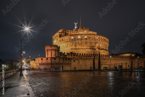 Castel Sant'angelo by night