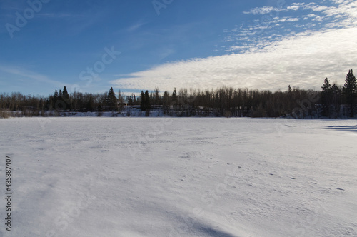 Frozen Astotin Lake in Winter © RiMa Photography