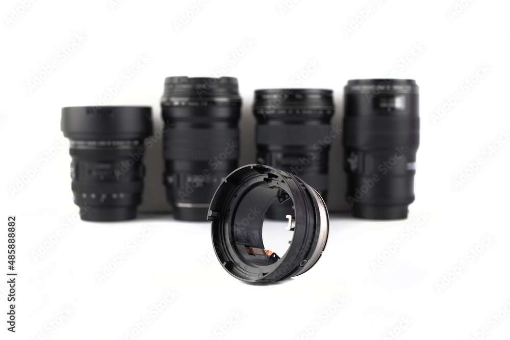 System Lenses and autofocus node on a white background.