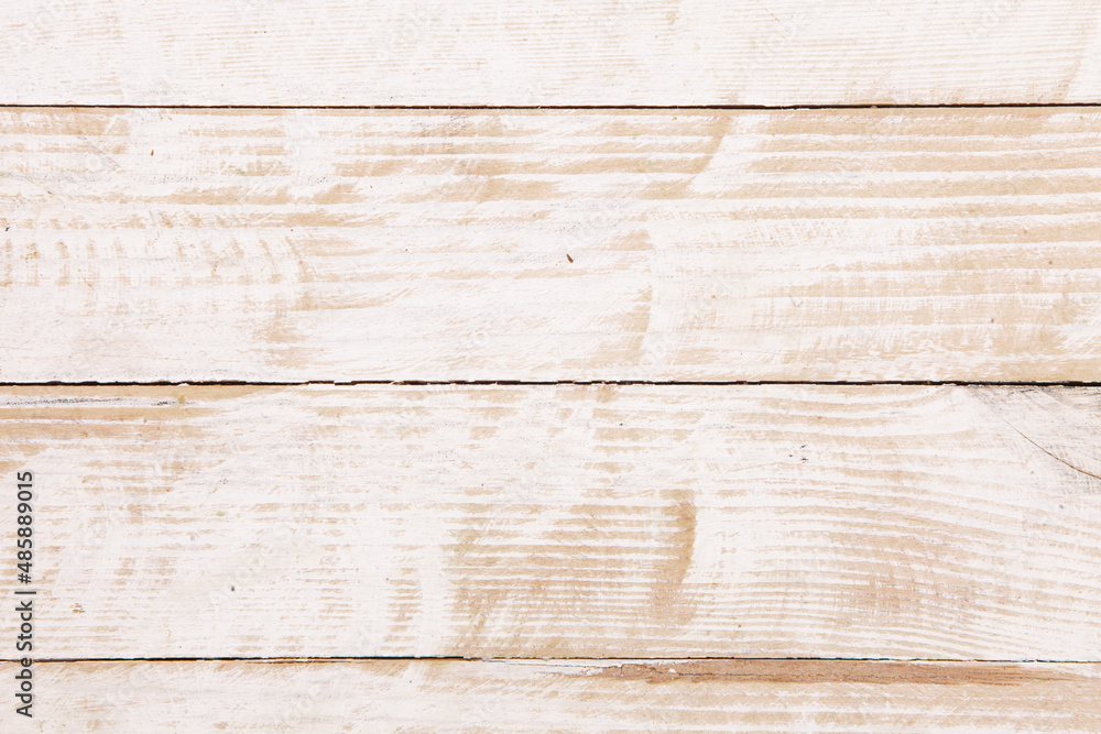 Fototapeta premium Painted wooden board for design or text. Colored wood abstraction.