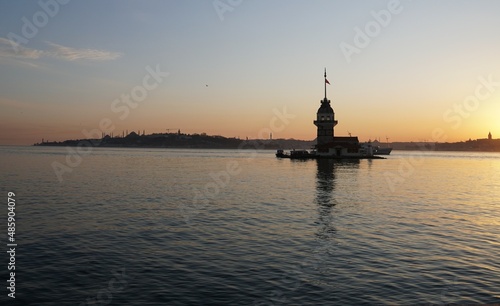 sunset in Istanbul (Maiden's Tower)