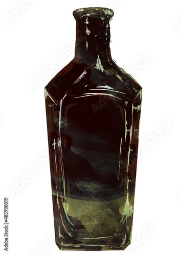 glass bottle