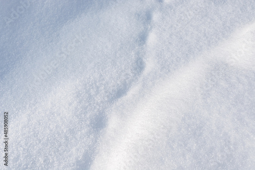white snow background