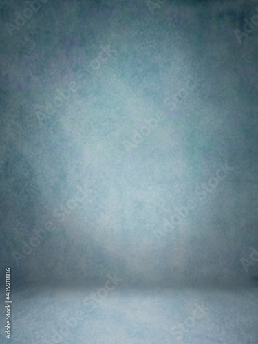 Blue Background Studio Portrait Backdrops