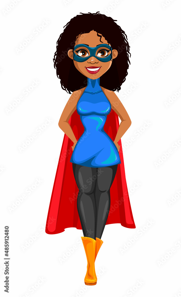 Super African American woman superhero Super African American woman superhero