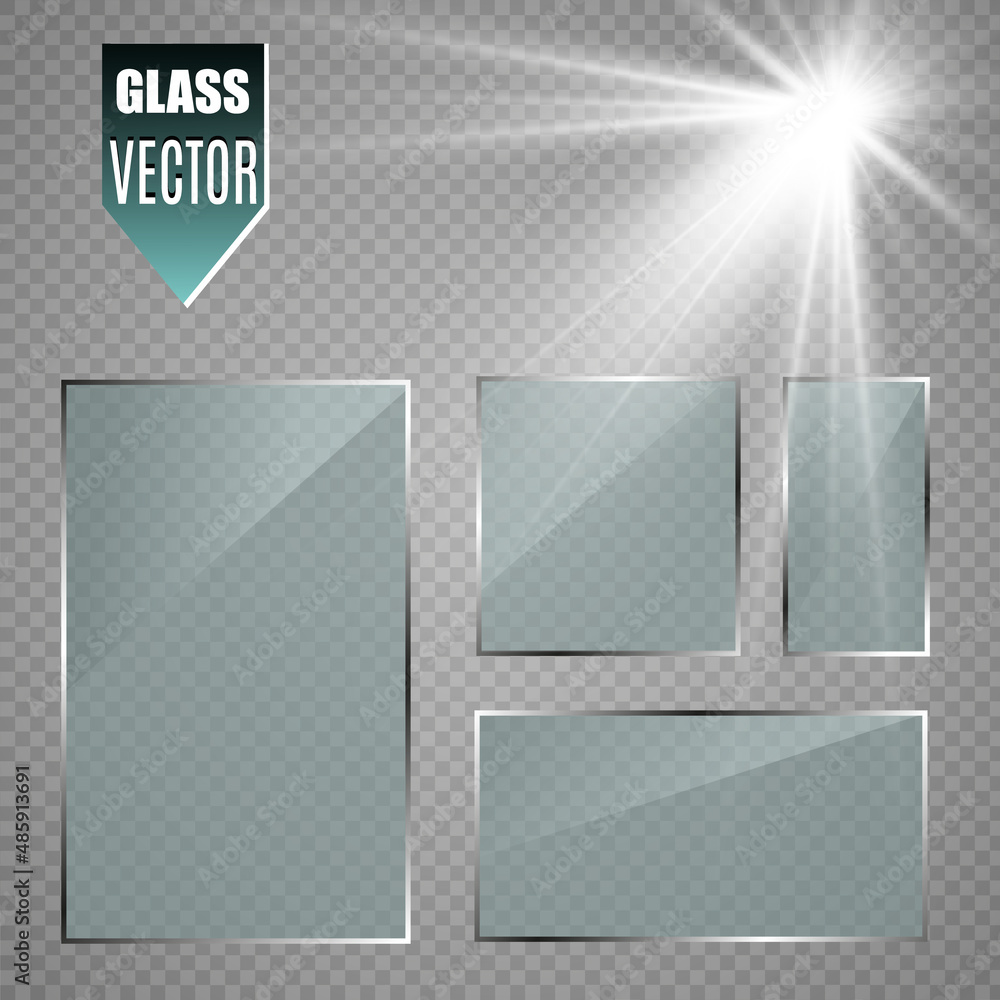 transparent glass psd