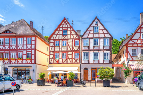Altstadt, Oettingen, Bayern, Deutschland 