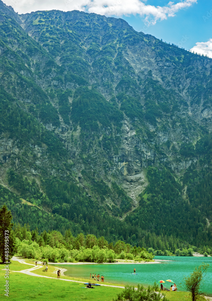 landscape with mountains and sky landscape with mountains and sky
