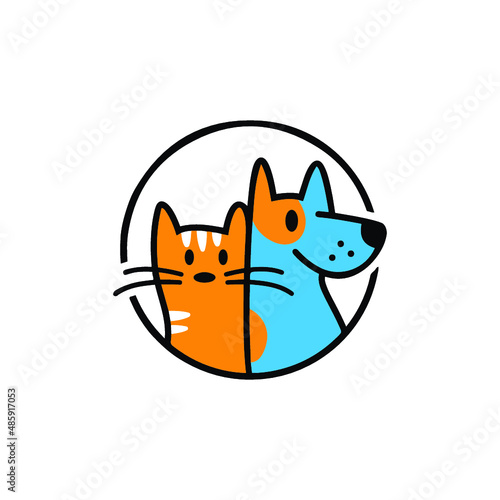cat and dog cartoon 