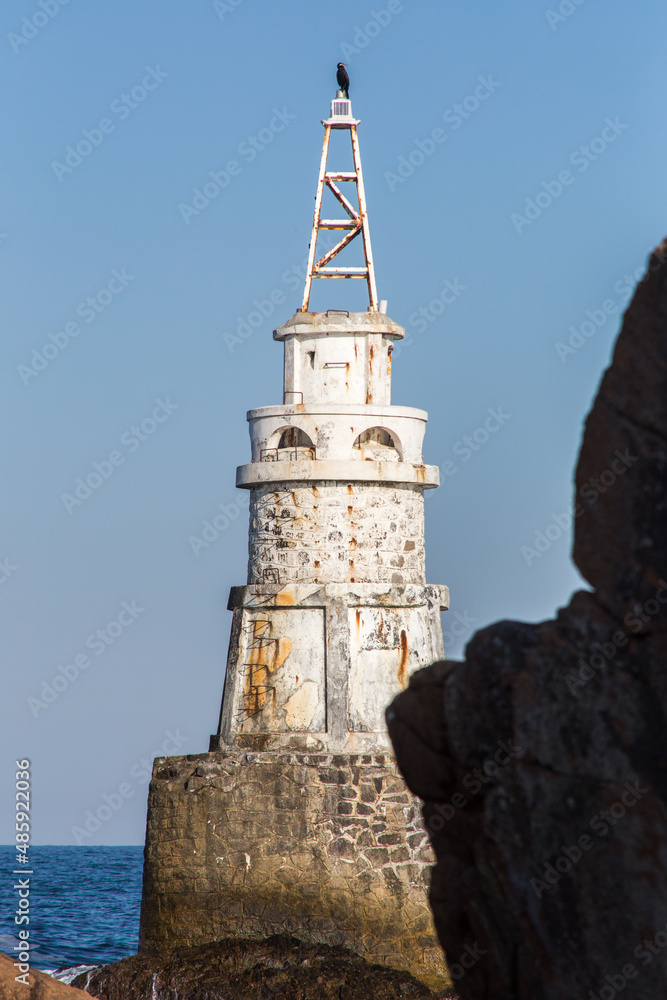 Sea lighthouse in Ahtopol, Bulgaria