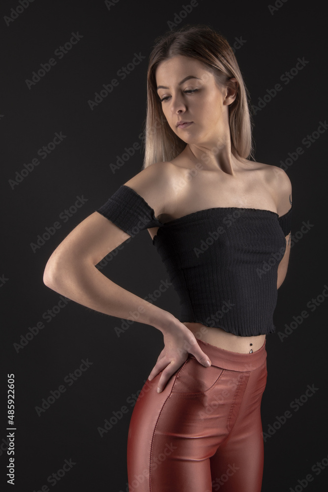Portrait of Sexy brunette pretty woman model Portrait of Sexy brunette pretty woman model