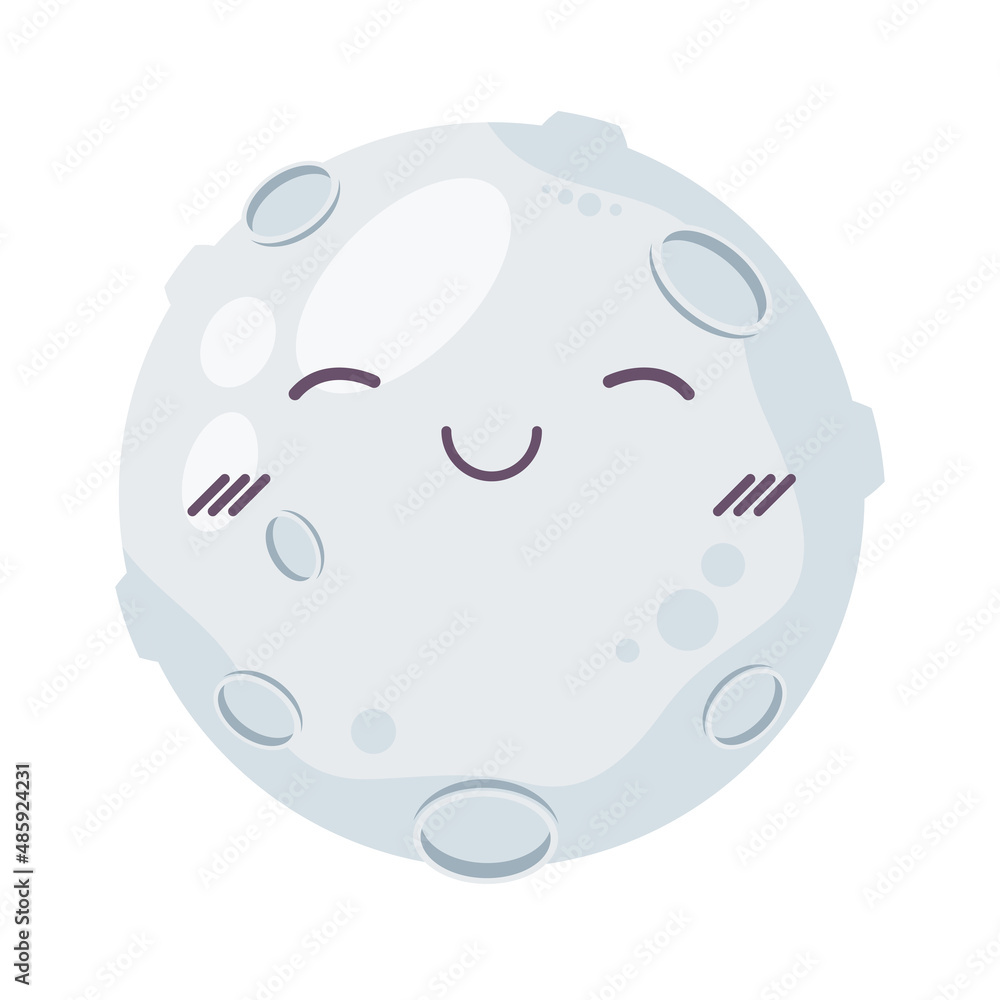 fullmoon night kawaii character fullmoon night kawaii character