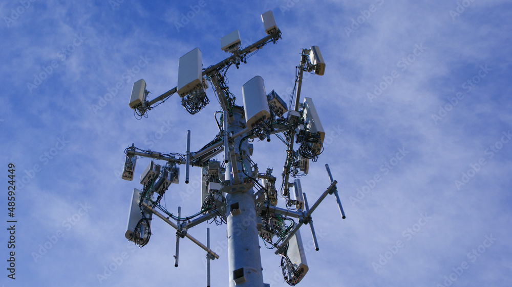 Gigantic cellular telecommunication tower Gigantic cellular telecommunication tower