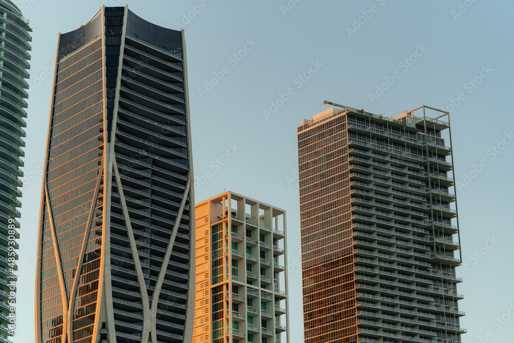 buildings luxury urban miami downtown buildings luxury urban miami downtown