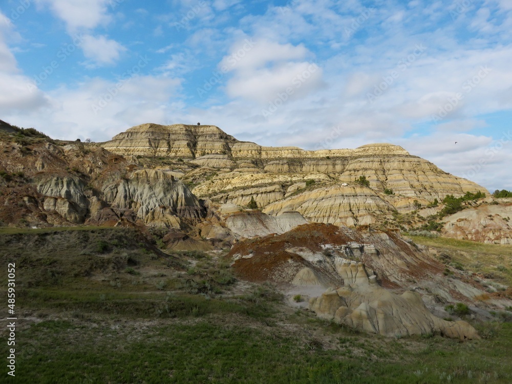 Obraz premium Teddy Roosevelt St. Park mountain