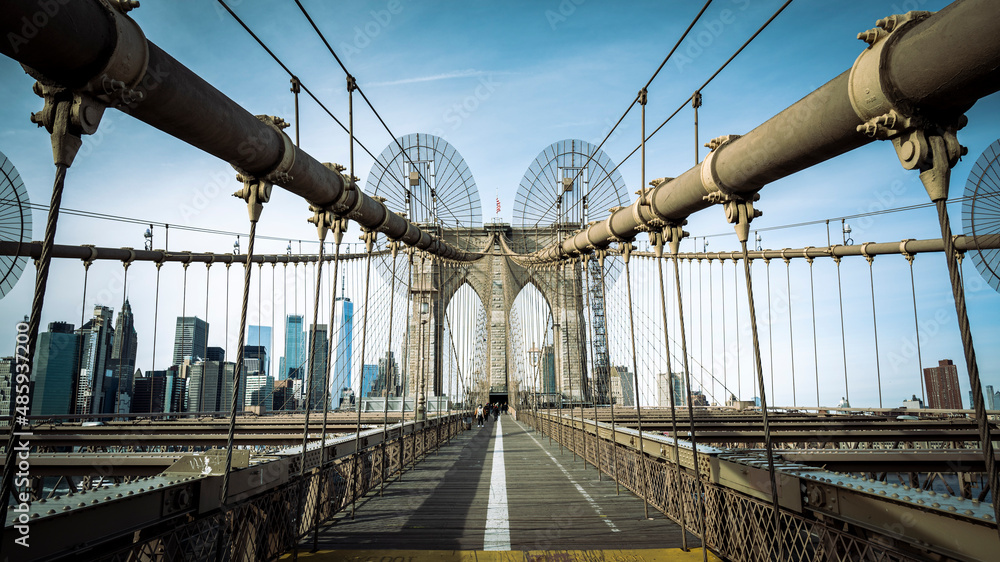 Fototapeta premium city skyline Manhattan view
