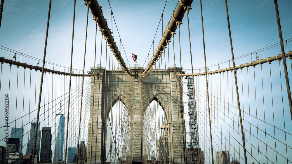 Fototapeta premium city skyline Manhattan view