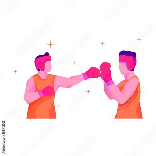 boxer man icon