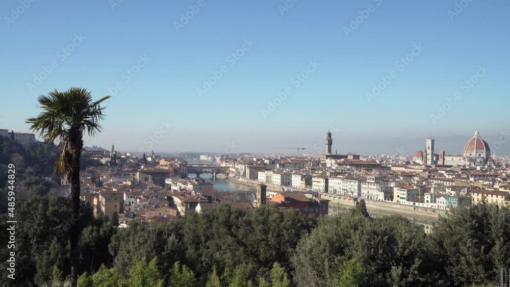 The panorama of Florence, Italy The panorama of Florence, Italy