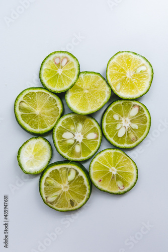 sudachi is a lime like fruit that grows in tokushima japan. it is used to flavor fish and other things. the subtle green color looks refreshing and nice. it is sour and is made naturally. 