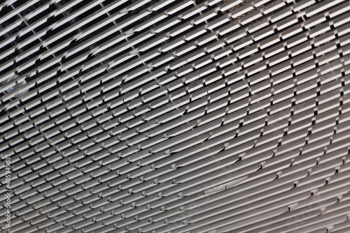 metal grid background