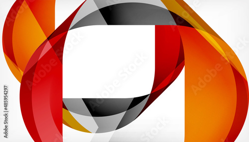 Abstract square shape with overlapping waves, minimal geometric background. Vector Illustration For Wallpaper, Banner, Background, Landing Page Free Download Abstract square shape with overlapping waves, minimal geometric background. Vector Illustration For Wallpaper, Banner, Background, Landing Page - GFXLoad