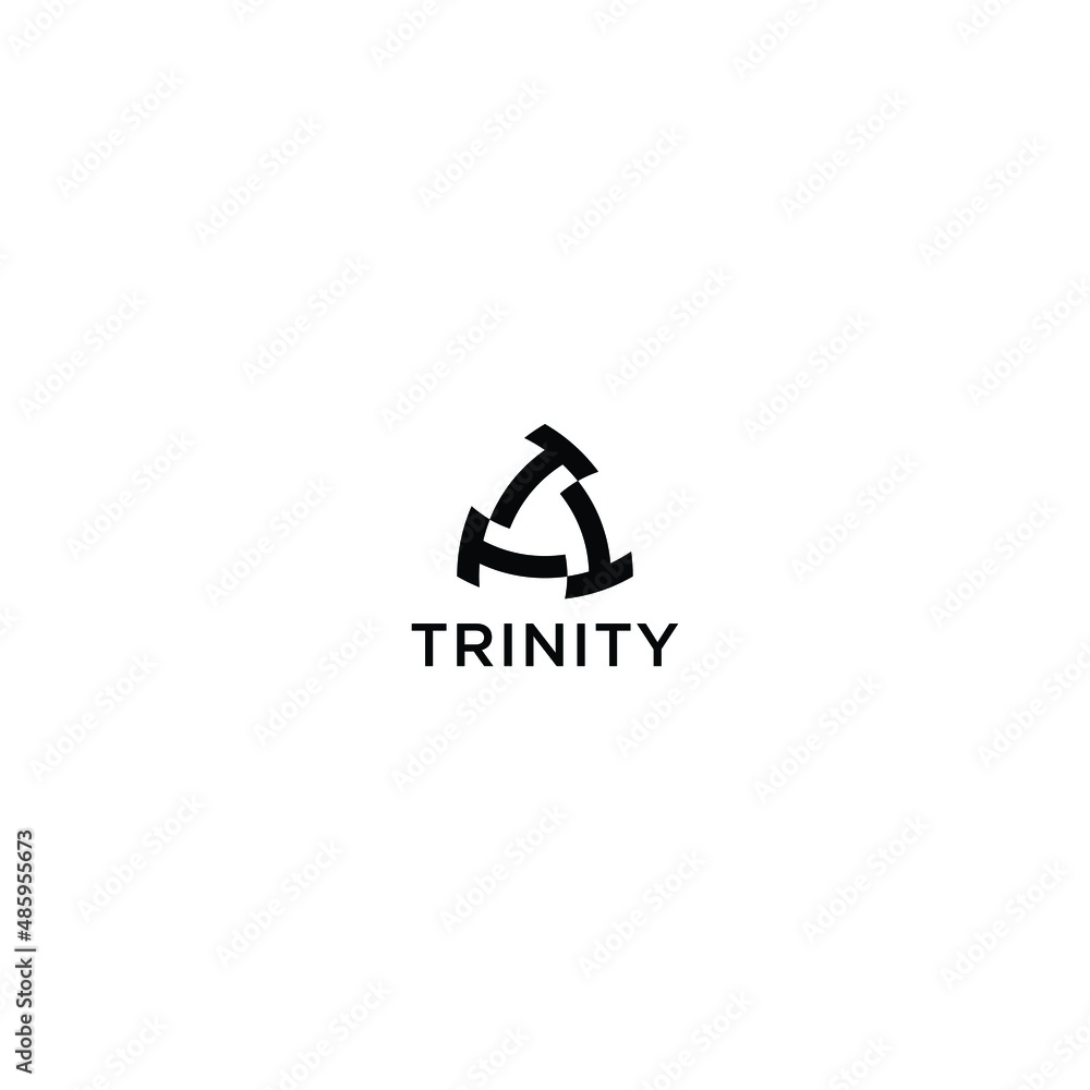 Triple T trinity Logo Design Vector Triple T trinity Logo Design Vector