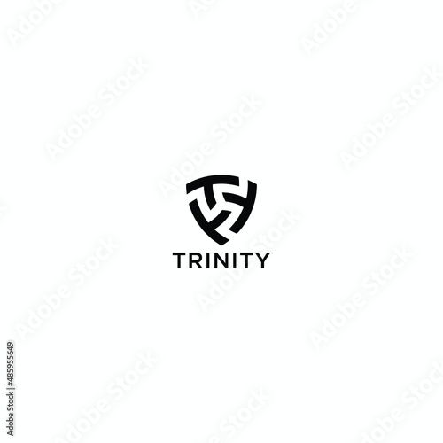 Triple T trinity Logo Design Vector photo
