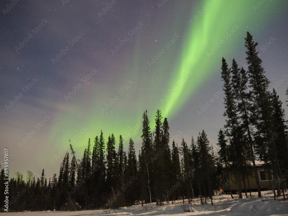 Northern lights in Yellowknife