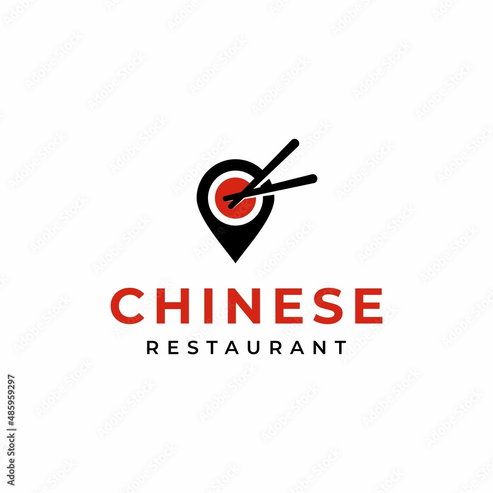 Chinese Food Restaurant Symbol Logo Design Chinese Food Restaurant Symbol Logo Design