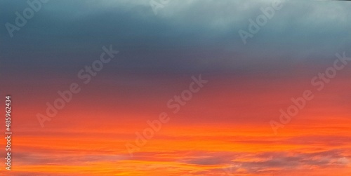 sunset sky background © Marcin