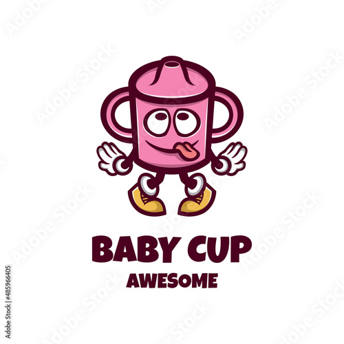 Illustration vector graphic of Baby Cup  good for logo design