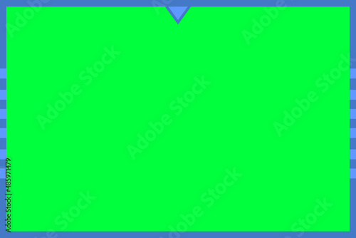 Green Screen Template Camera For Streming Youtube or Frame Video and File Editable