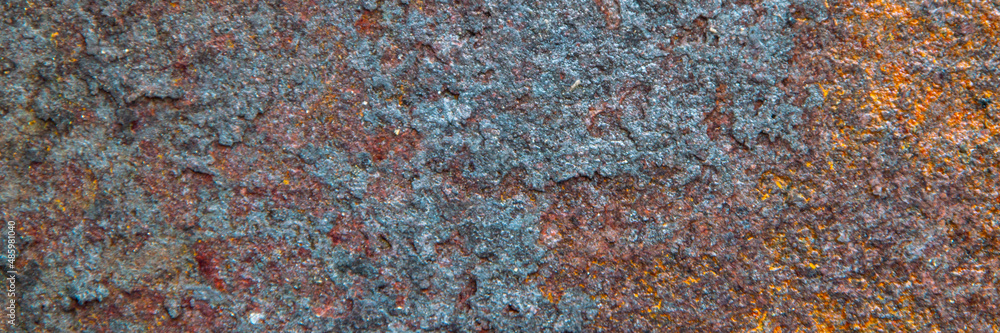 grunge background: rust on old painted metal surface, corrosion of steel, toning grunge background: rust on old painted metal surface, corrosion of steel, toning