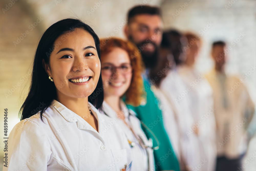 Medical people - doctors, nurse, physician and surgeon team in hospital. Healthcare service Medical people - doctors, nurse, physician and surgeon team in hospital. Healthcare service