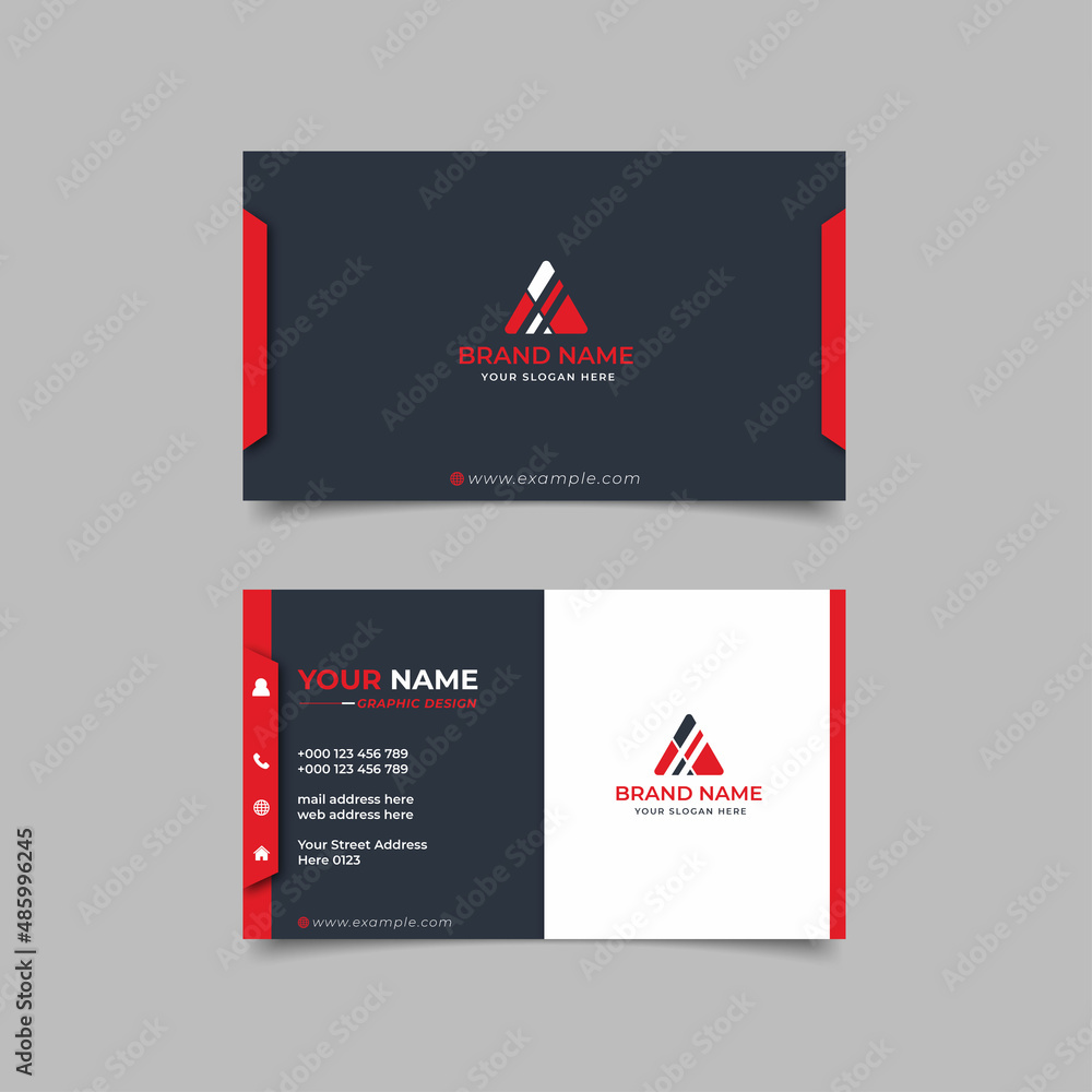 Creative Modern Professional Business card Vector Design Creative Modern Professional Business card Vector Design