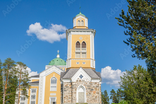 View of The Kerimaki Church Bell Tower, Finland