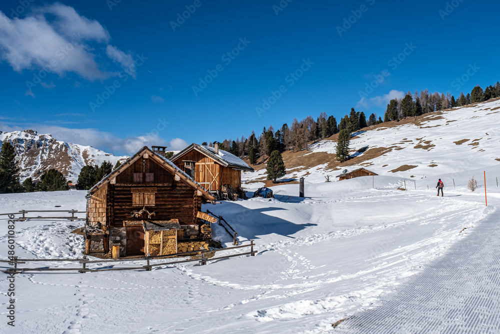 Trentino, paesaggio invernale