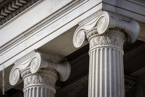 Konstfotografi Detailed building column