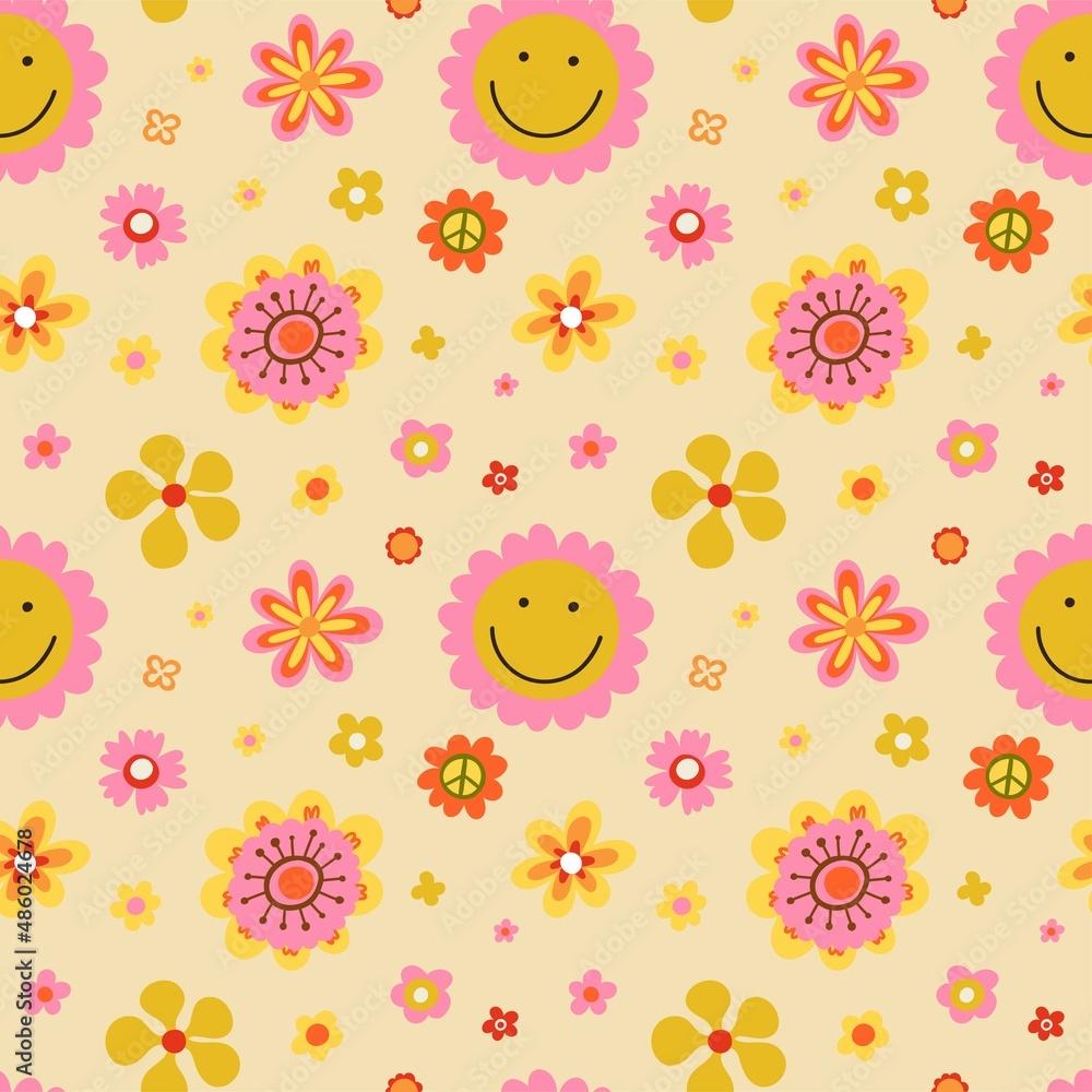 cute vintage flower backgrounds