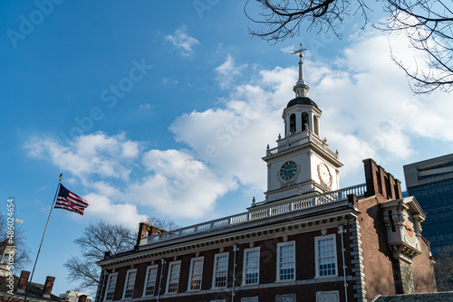 Independence Hall and Congress Hall (Original Capitol) Area in Philadelphia, PA photo