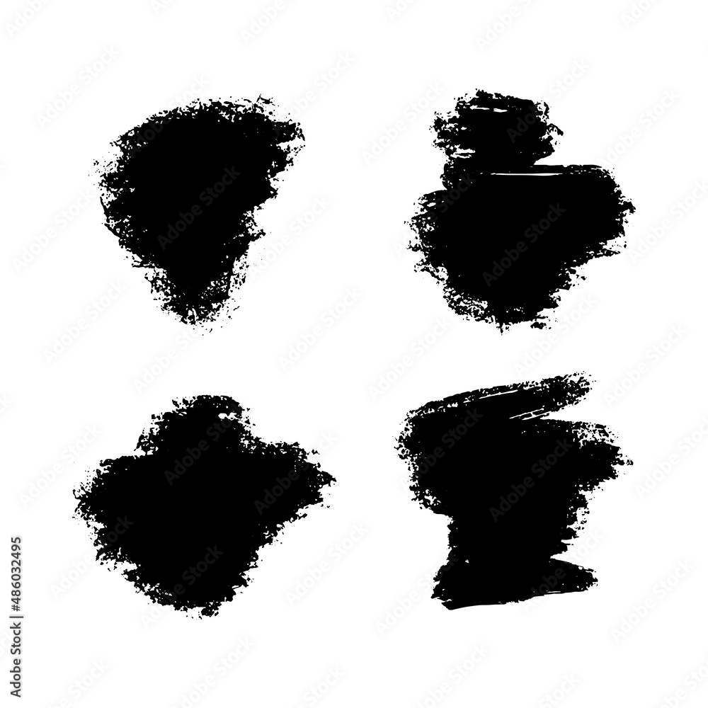 Black brush background