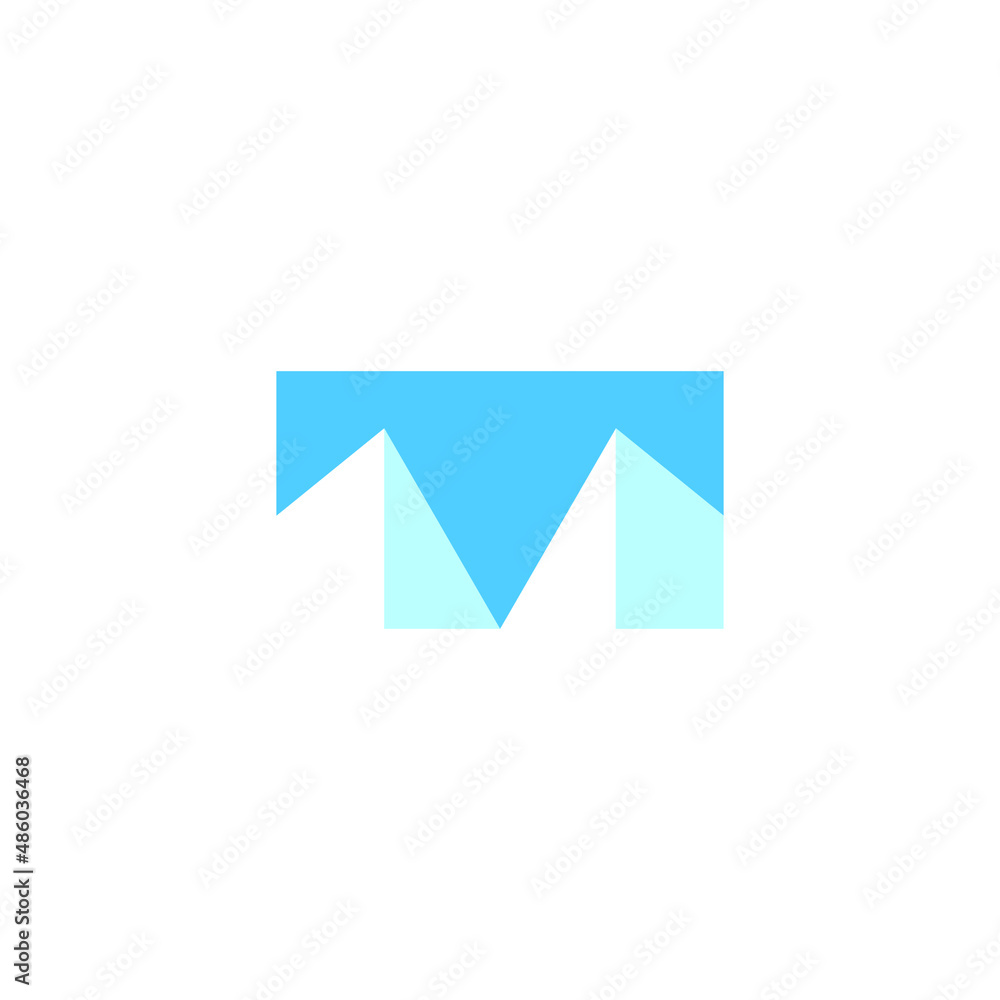 T letter with Two Building or Box Shape Logo Design Vector T letter with Two Building or Box Shape Logo Design Vector