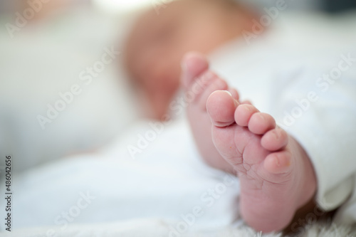 Newborn baby in first week of his life © Zubaida