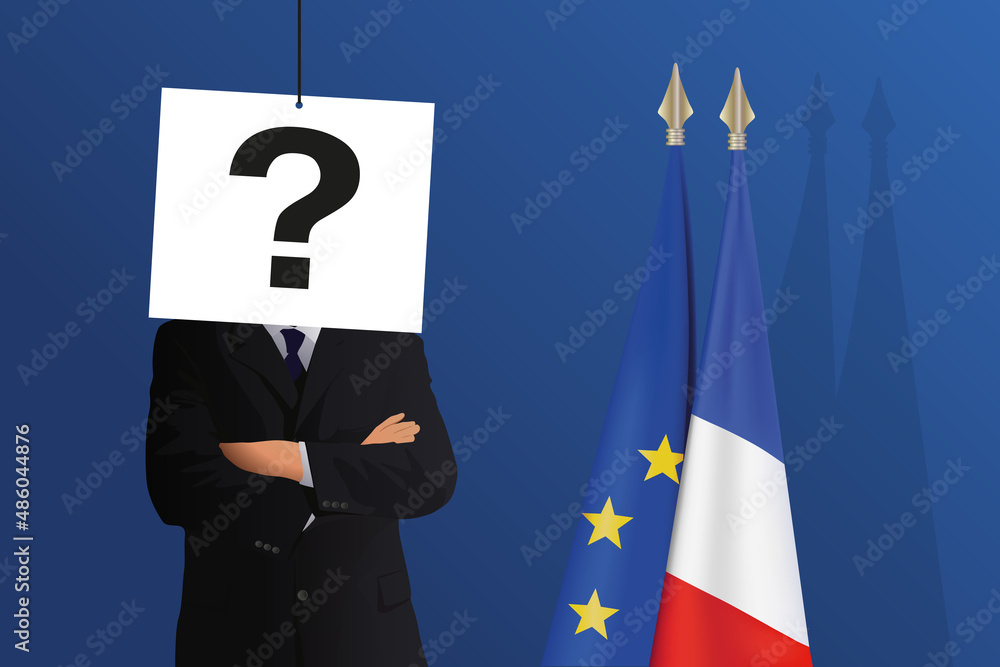 Φωτογραφία Concept de l’importance de l’opinion publique, et son rôle dans l’incertitude de l’élection présidentielle française
