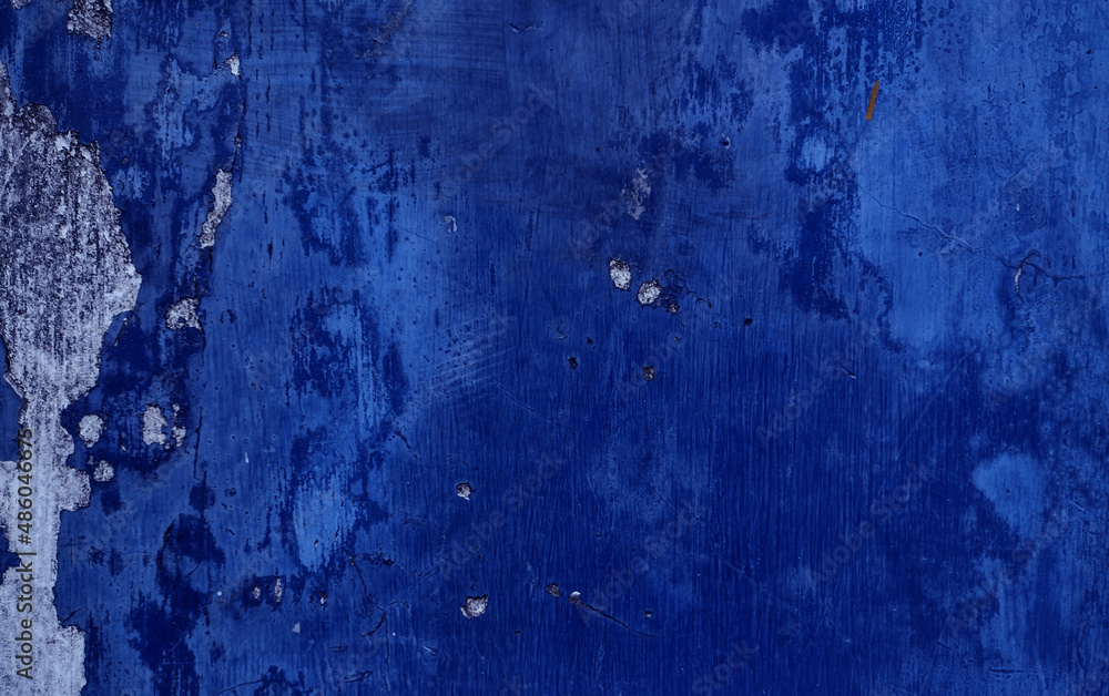 Blue grunge concrete texture background. Peeling old paint. Blue grunge concrete texture background. Peeling old paint.