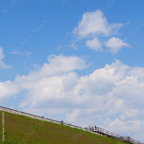 fence and sky