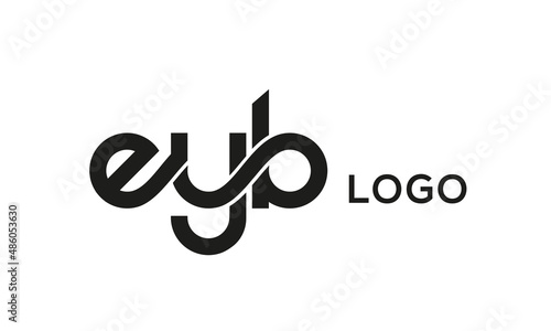 Letter EYB creative logo design vector photo